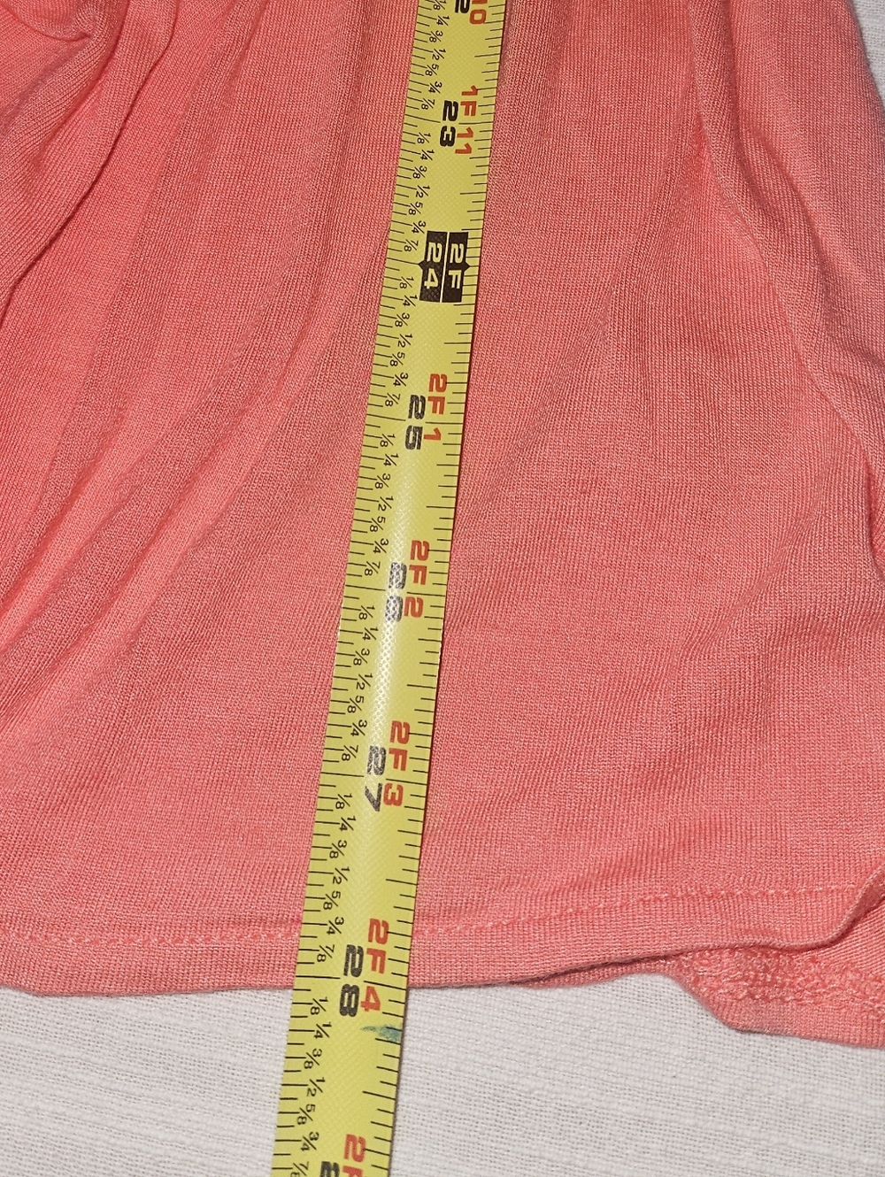 Jennifer Lopez JLO Coral Drape Neck Sleeveless Top Size XL - Excellent Condition - Picture 3 of 4